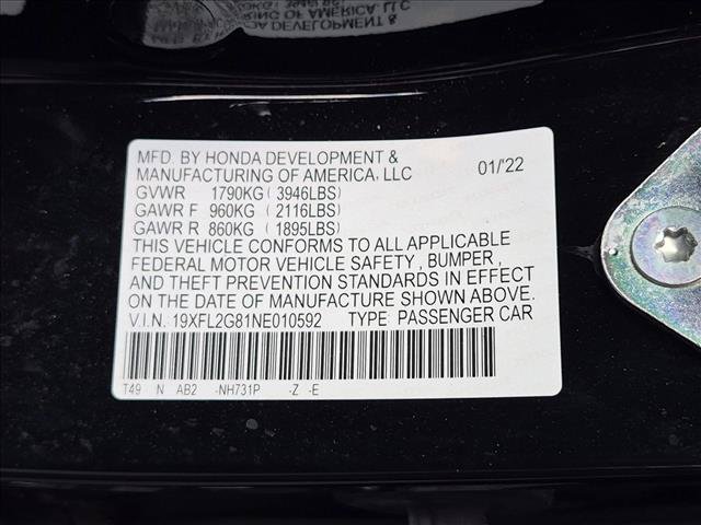 Used 2022 Honda Civic Sport image 22