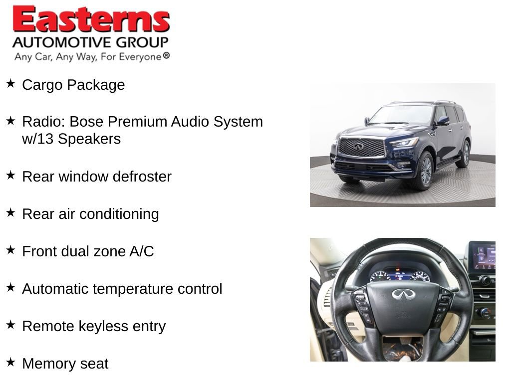 Used 2024 INFINITI QX80 Luxe w/ Cargo Package AWD/4WD image 11