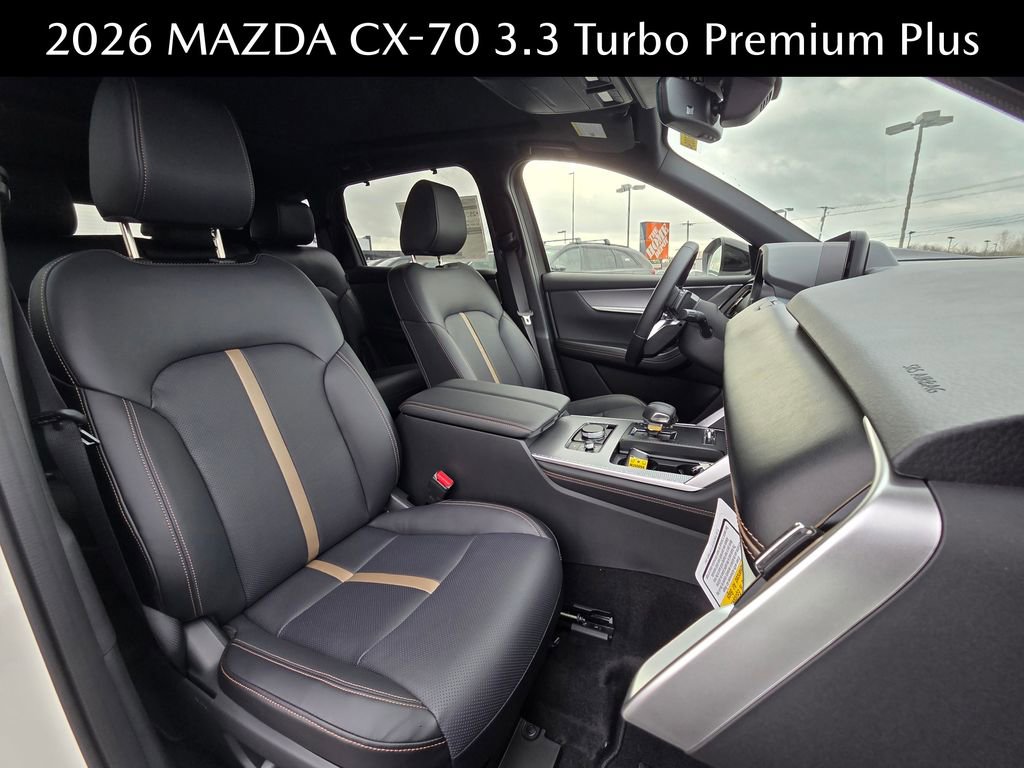 New 2026 MAZDA CX-70 3.3 Turbo w/ Premium Plus Pkg AWD/4WD image 12