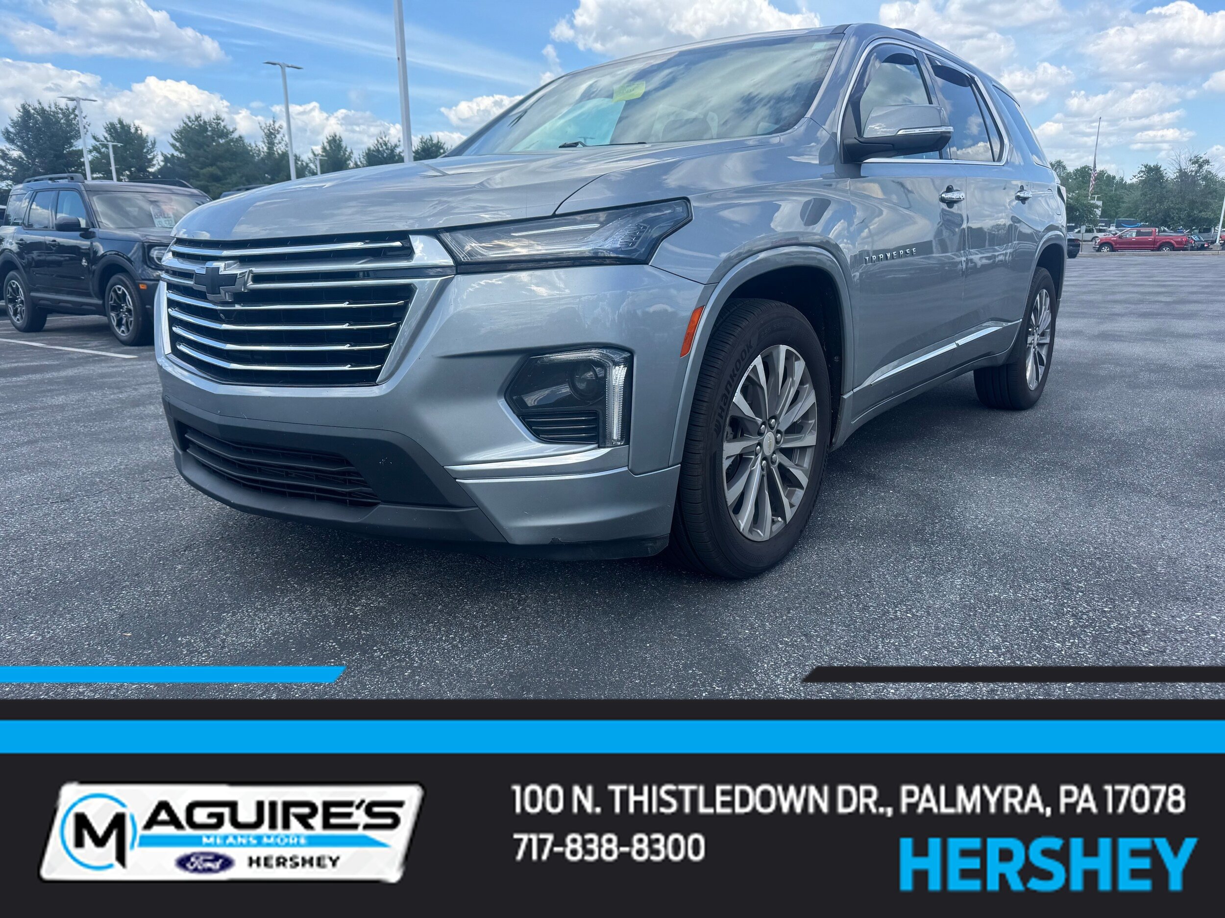 Used 2023 Chevrolet Traverse Premier w/ LPO, Floor Liner Package AWD/4WD video 1