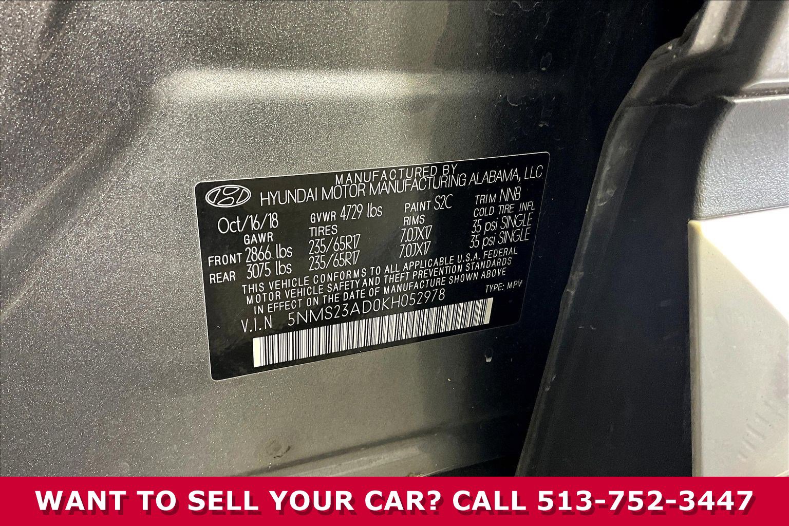 Used 2019 Hyundai Santa Fe SE image 17