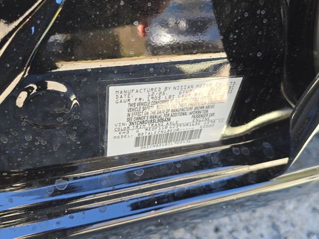 New 2025 Nissan Versa S w/ Trunk Package FWD image 30