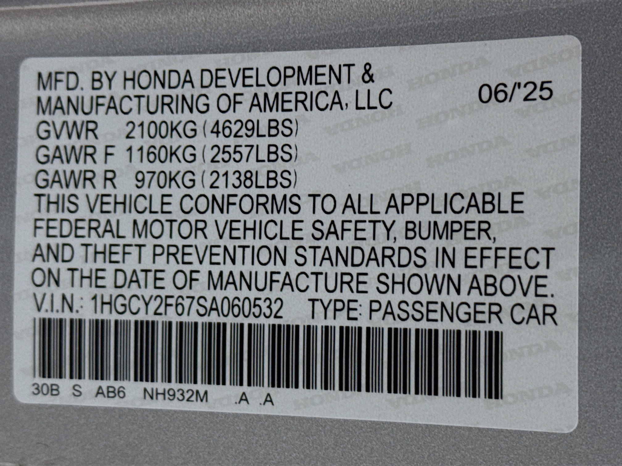 New 2025 Honda Accord EX-L image 37