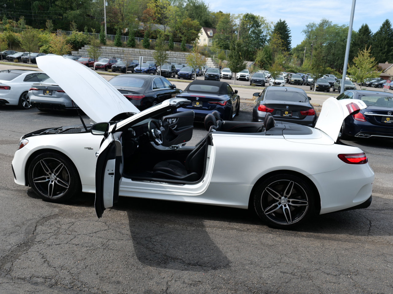 Used 2020 Mercedes-Benz E 53 AMG 4MATIC Cabriolet w/ Driver Assistance Package image 54