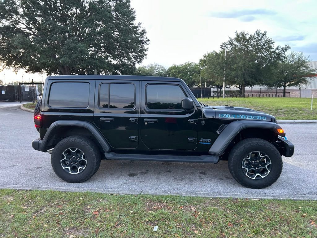 Used 2022 Jeep Wrangler Unlimited Rubicon 4xe w/ Steel Bumper Group image 6