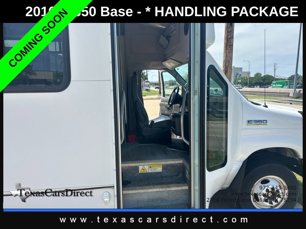 Used 2016 Ford E-350 and Econoline 350 Super Duty w/ Shuttle Bus Prep Package RWD image 6