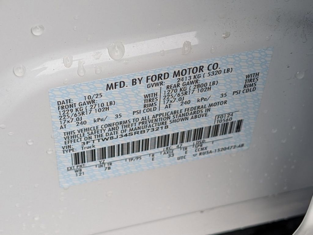 New 2025 Ford Maverick XLT w/ Equipment Group 301A image 50