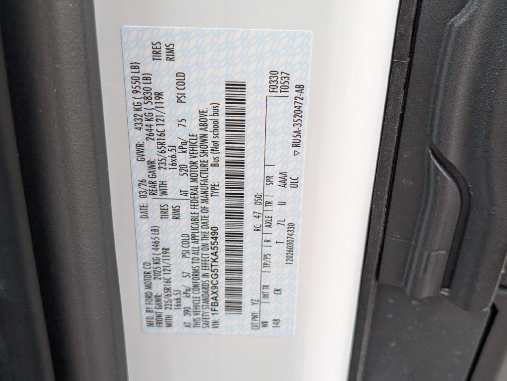 New 2026 Ford Transit 350 XL AWD/4WD image 32