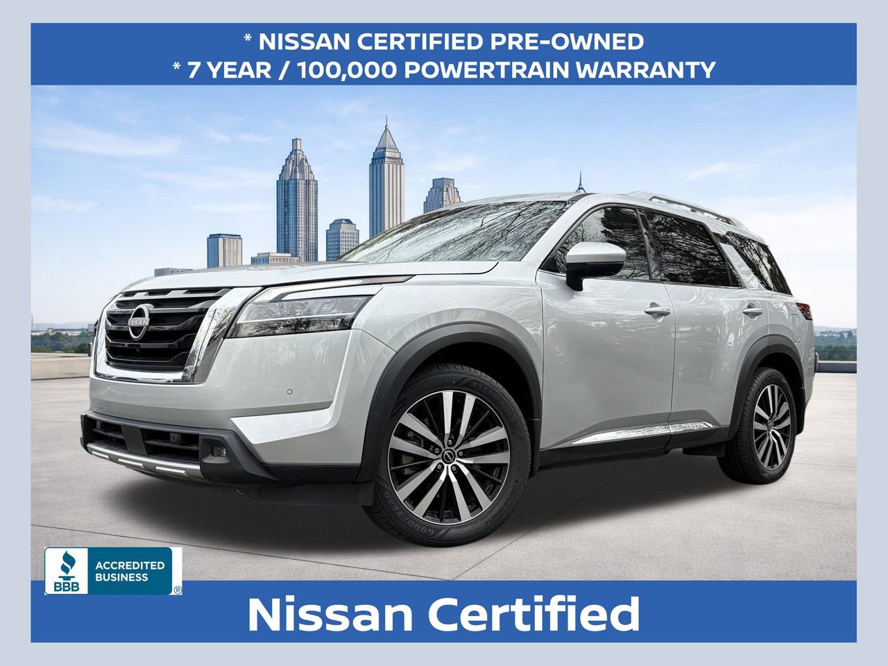 Certified 2023 Nissan Pathfinder Platinum image 1