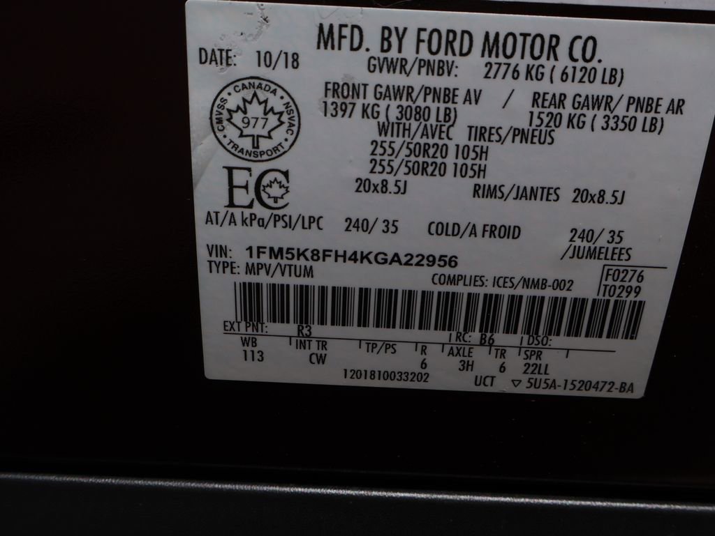 Used 2019 Ford Explorer Limited w/ Safe & Smart Package AWD/4WD image 43