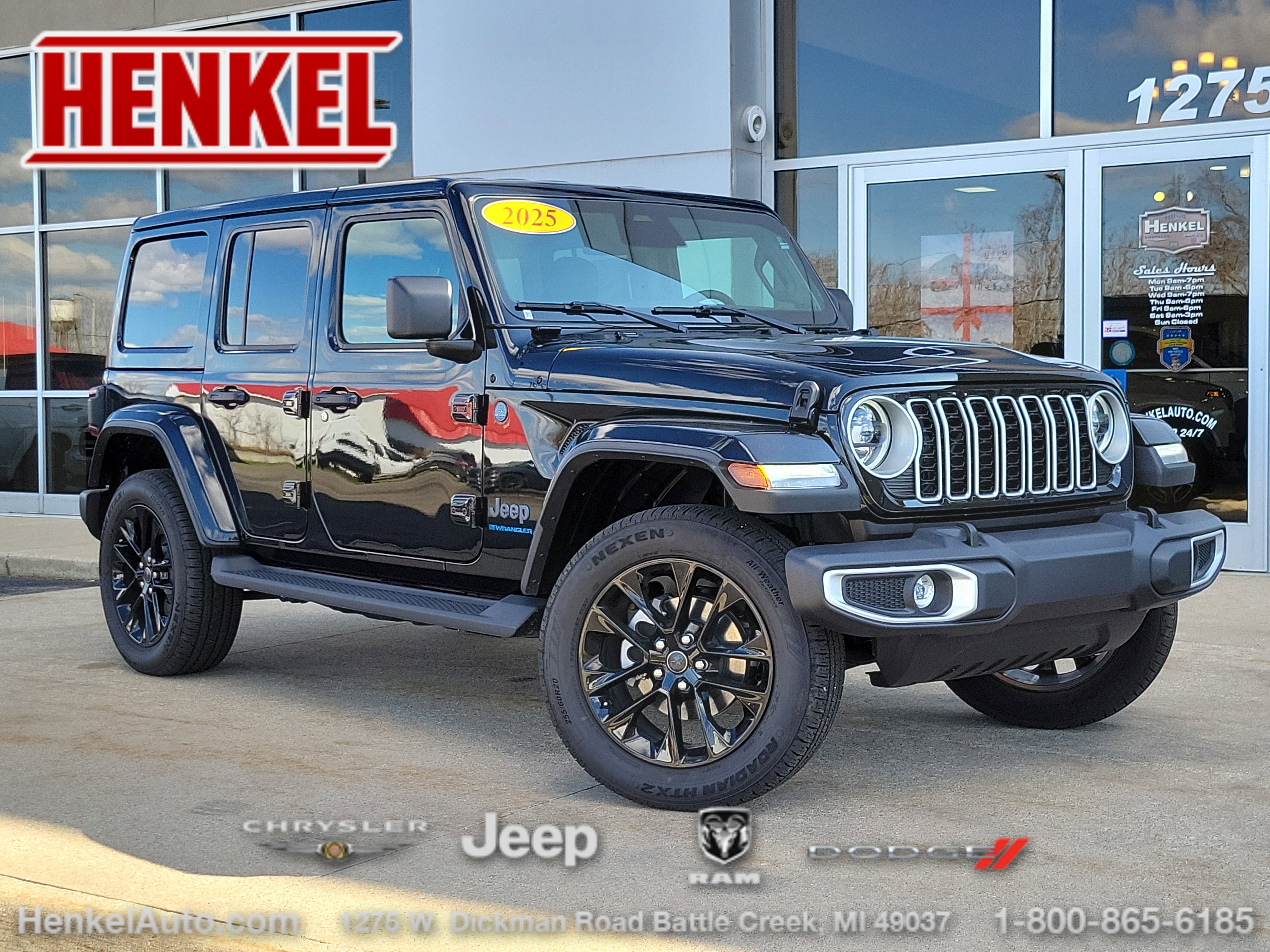 Used 2025 Jeep Wrangler Unlimited Sahara