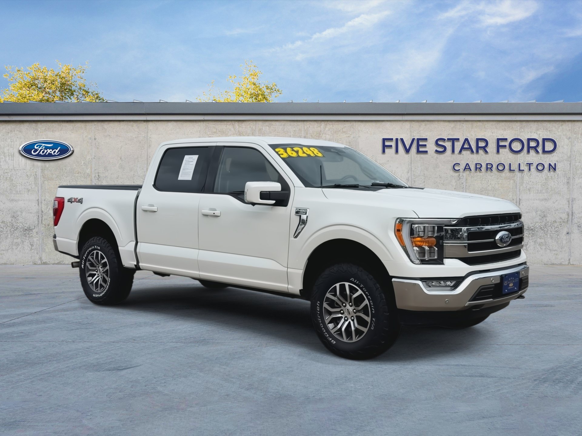 Used 2021 Ford F150 Lariat w/ Trailer Tow Package AWD/4WD image 2