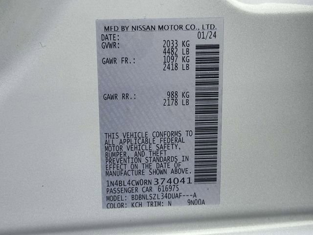 Used 2024 Nissan Altima 2.5 SR w/ SR Premium Package image 27