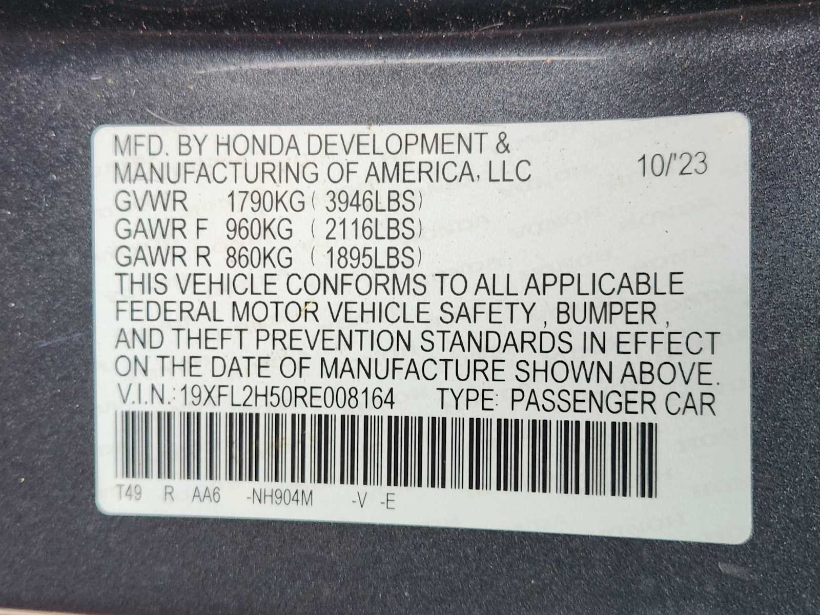 Certified 2024 Honda Civic LX image 31