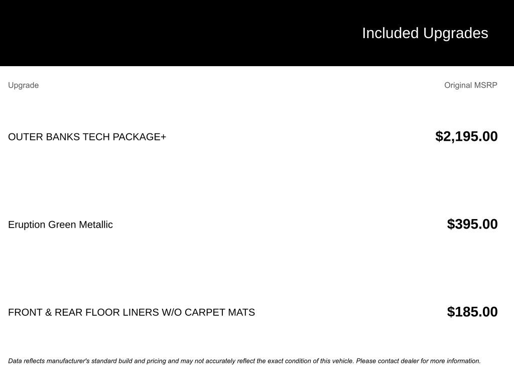 New 2025 Ford Bronco Sport Outer Banks w/ Outer Banks Tech Package+ image 20