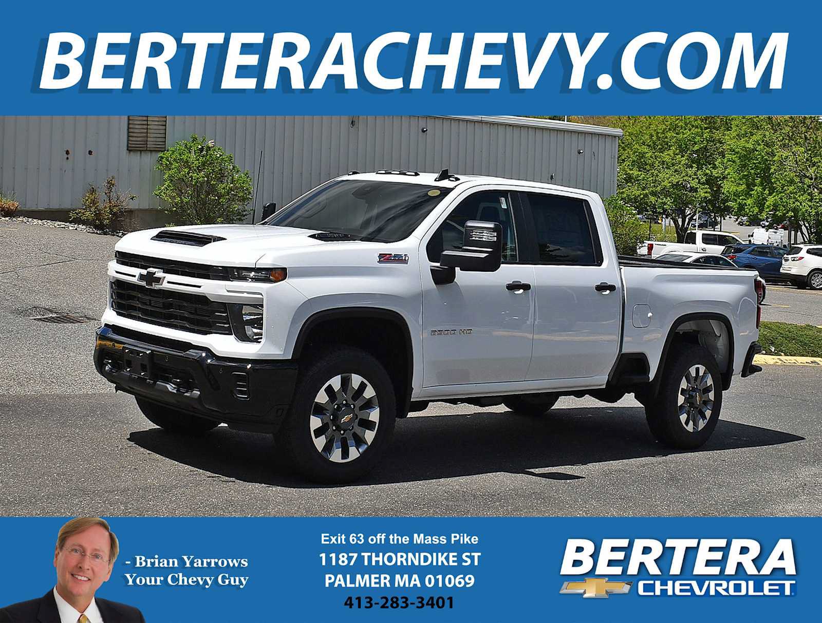 New 2026 Chevrolet Silverado 2500 Custom w/ Custom Value Package AWD/4WD image 1