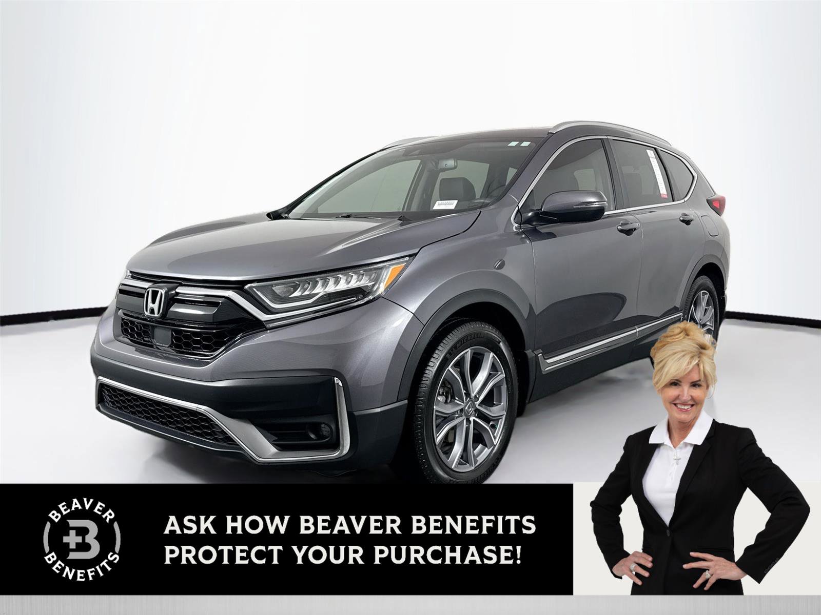 Used 2021 Honda CR-V Touring image 1