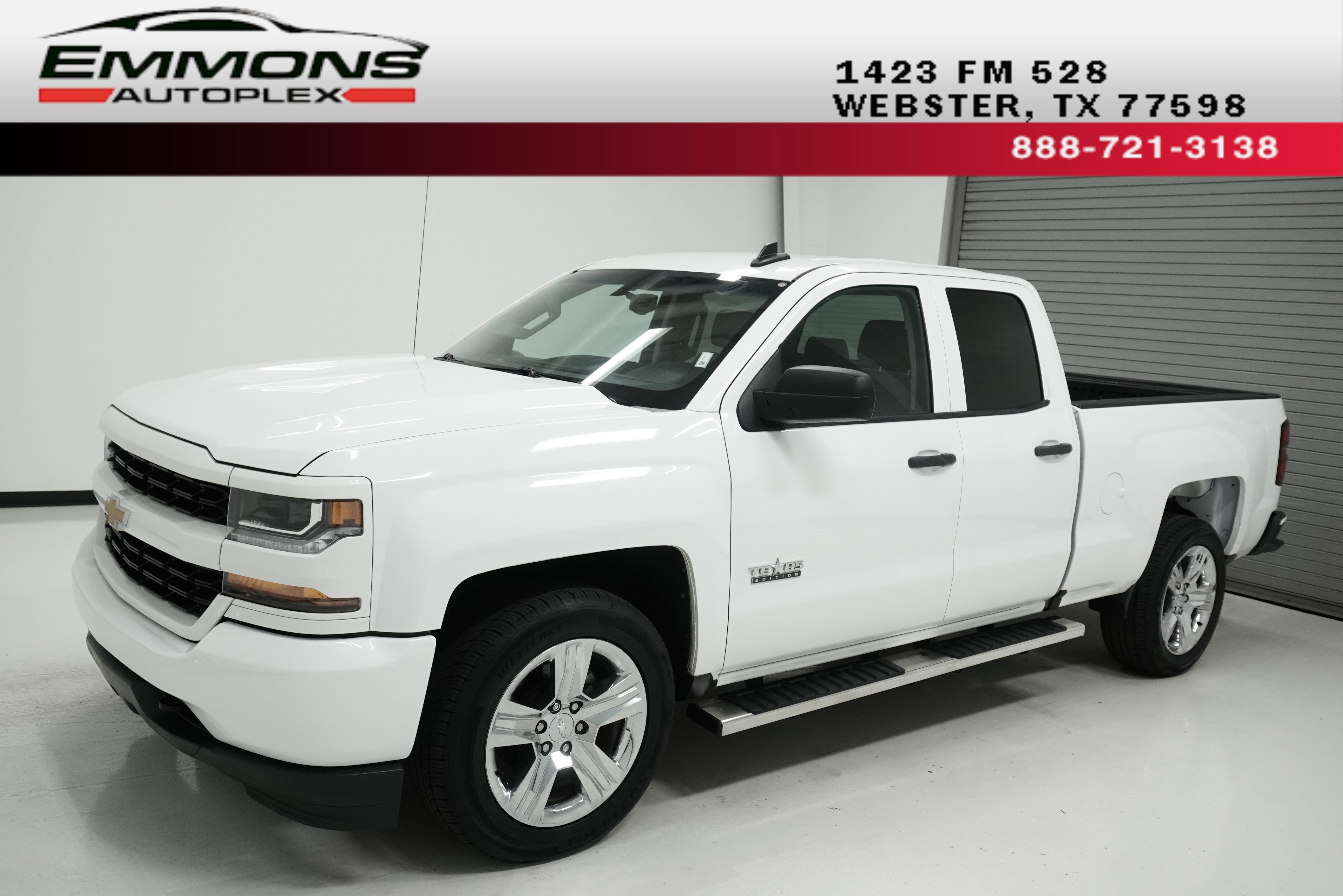 Used 2018 Chevrolet Silverado 1500 Custom w/ Texas Edition