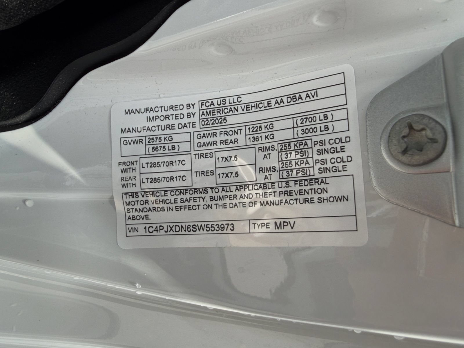 Used 2025 Jeep Wrangler Unlimited Sport AWD/4WD image 18