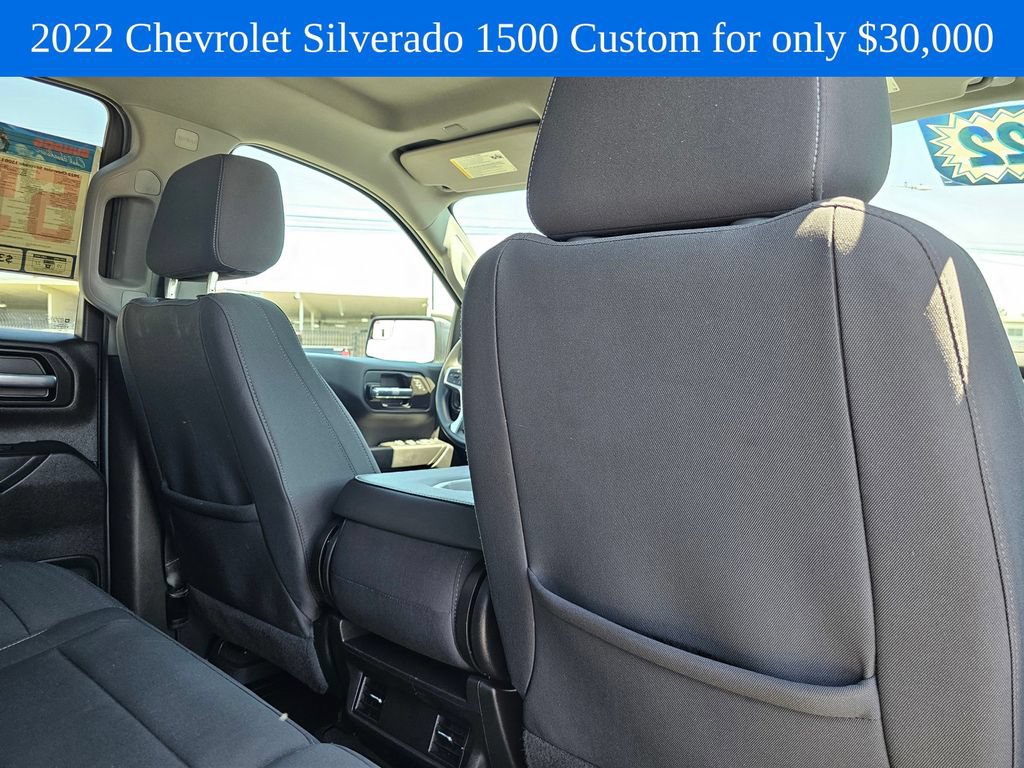 Used 2022 Chevrolet Silverado 1500 Custom w/ Safety Confidence Package RWD image 13