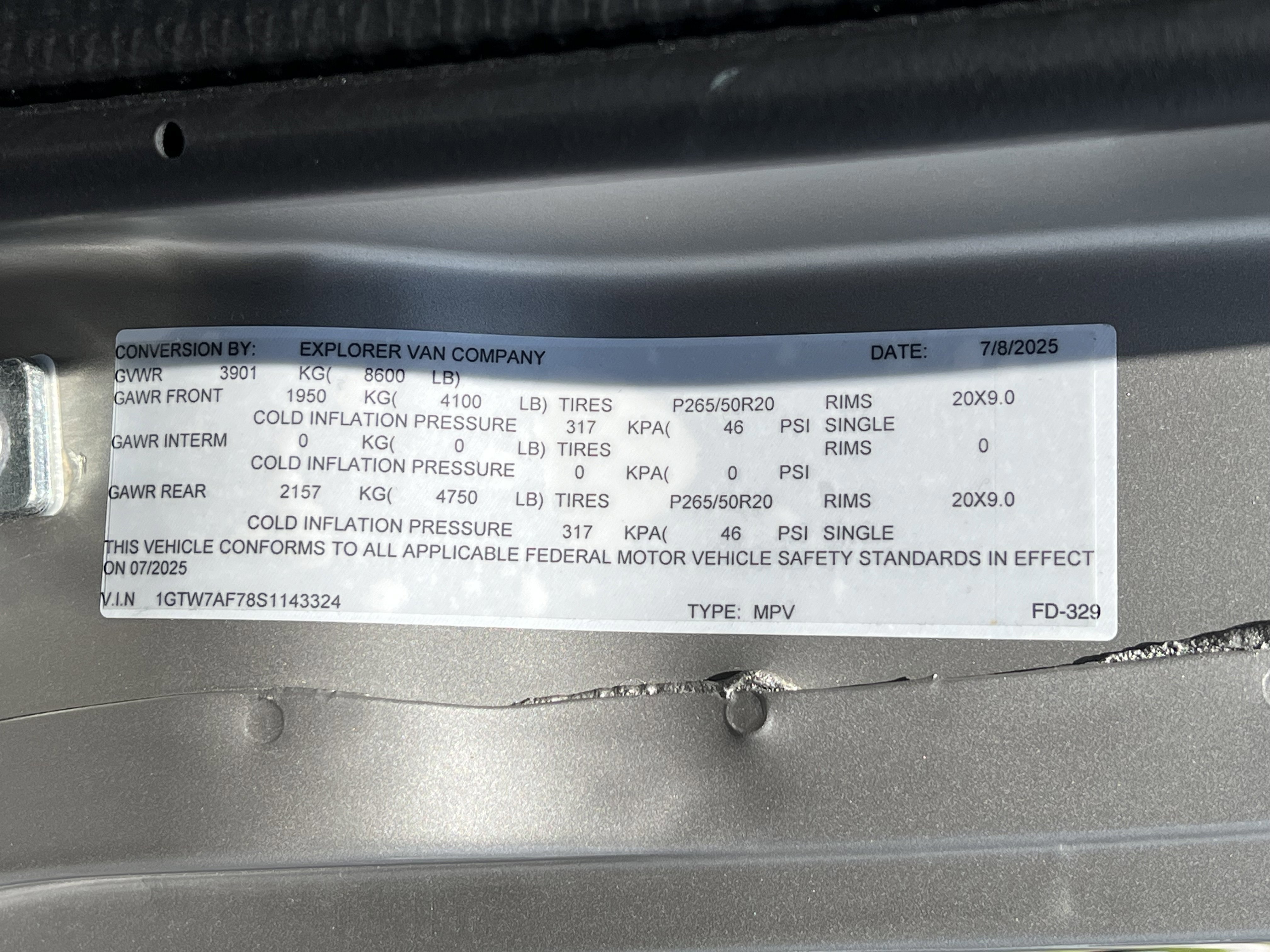 New 2025 GMC Savana 2500 w/ Driver Convenience Package image 14