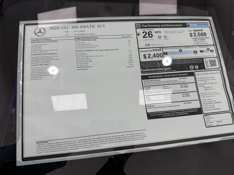 New 2026 Mercedes-Benz GLC 300 4MATIC image 4