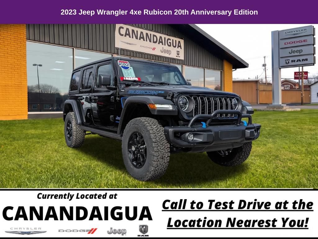 Used 2023 Jeep Wrangler Unlimited Rubicon 4xe