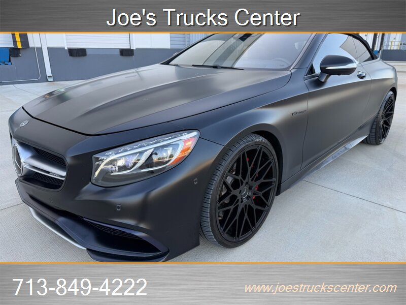Used 2017 Mercedes-Benz S 63 AMG 4MATIC Cabriolet w/ Driver Assistance Package image 46