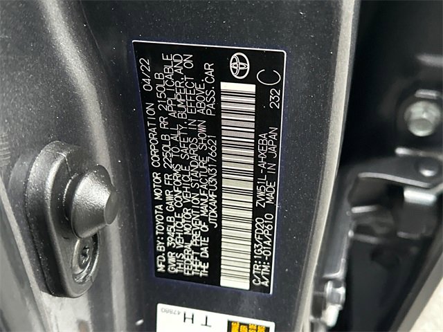 Certified 2022 Toyota Prius LE image 30