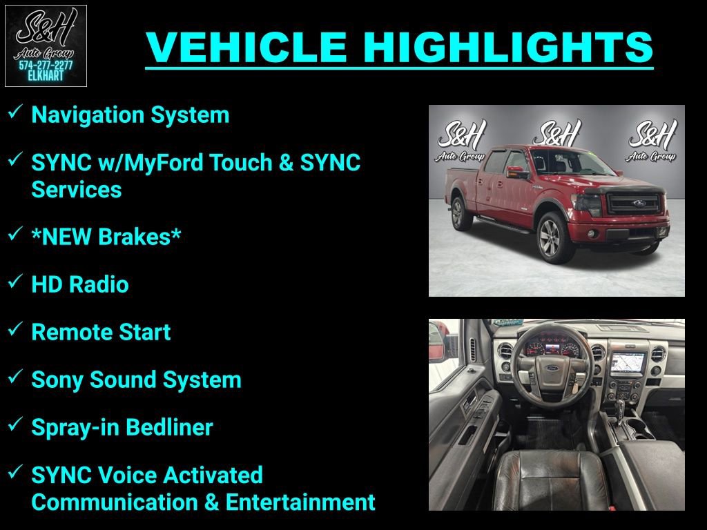 Used 2014 Ford F150 FX4 w/ Equipment Group 402A Luxury image 3