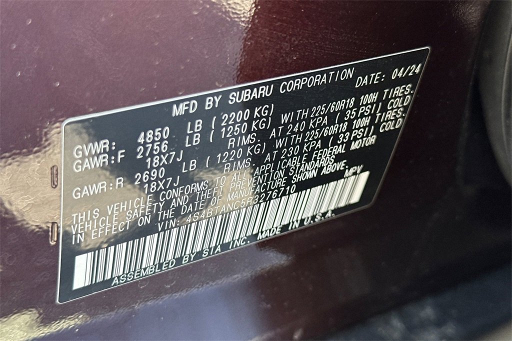 Used 2024 Subaru Outback Limited image 30