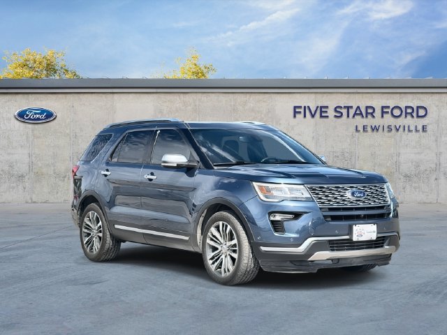 Certified 2018 Ford Explorer Platinum