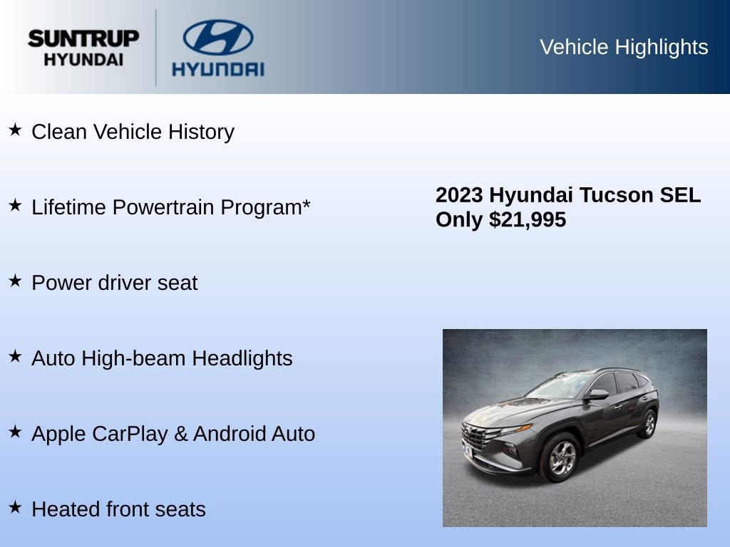 Used 2023 Hyundai Tucson SEL image 8
