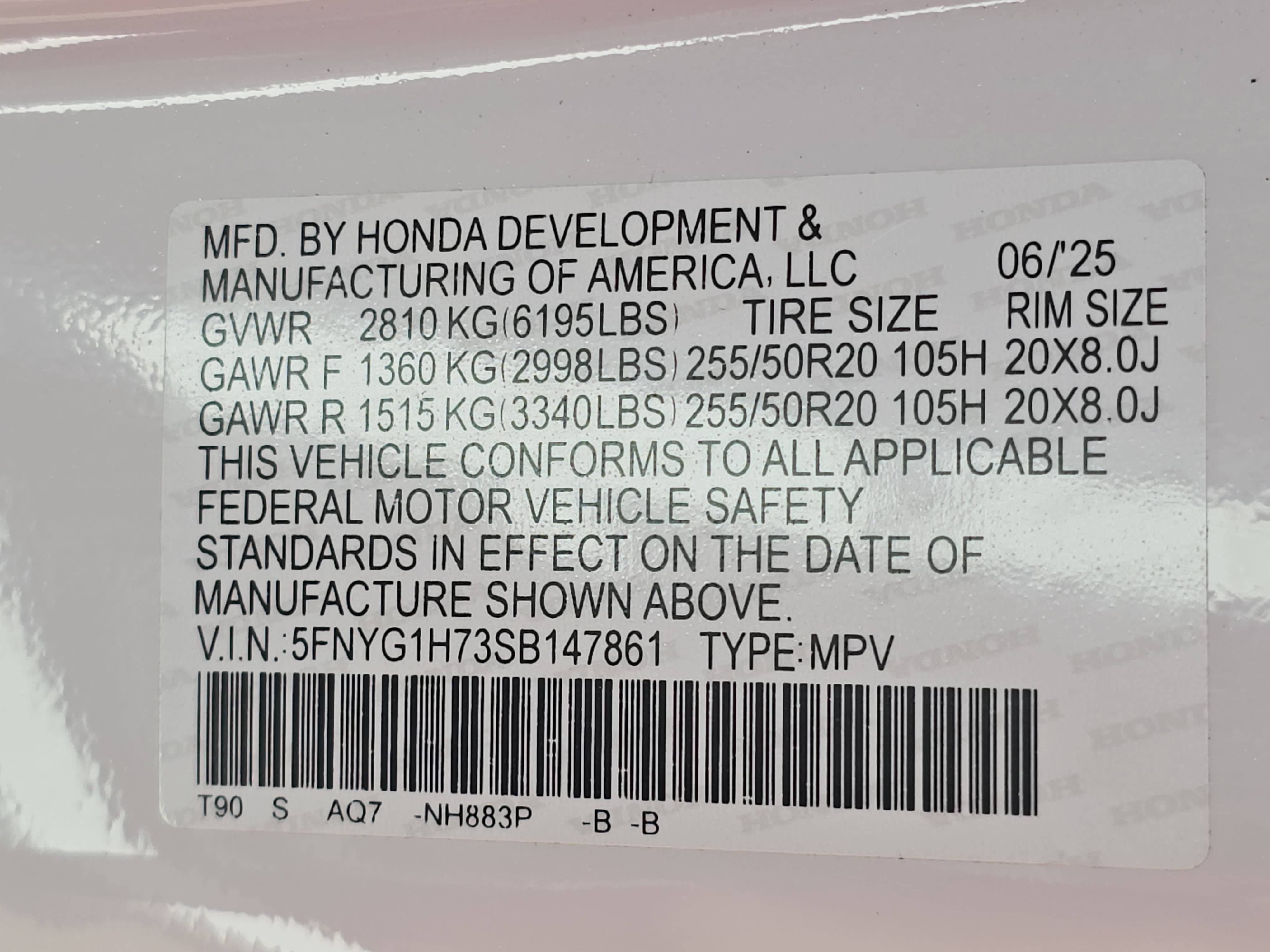 Used 2025 Honda Pilot Touring image 36