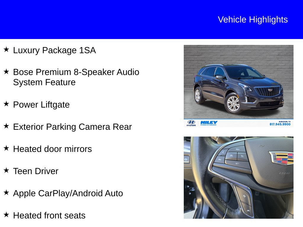 Used 2021 Cadillac XT5 Luxury FWD image 9