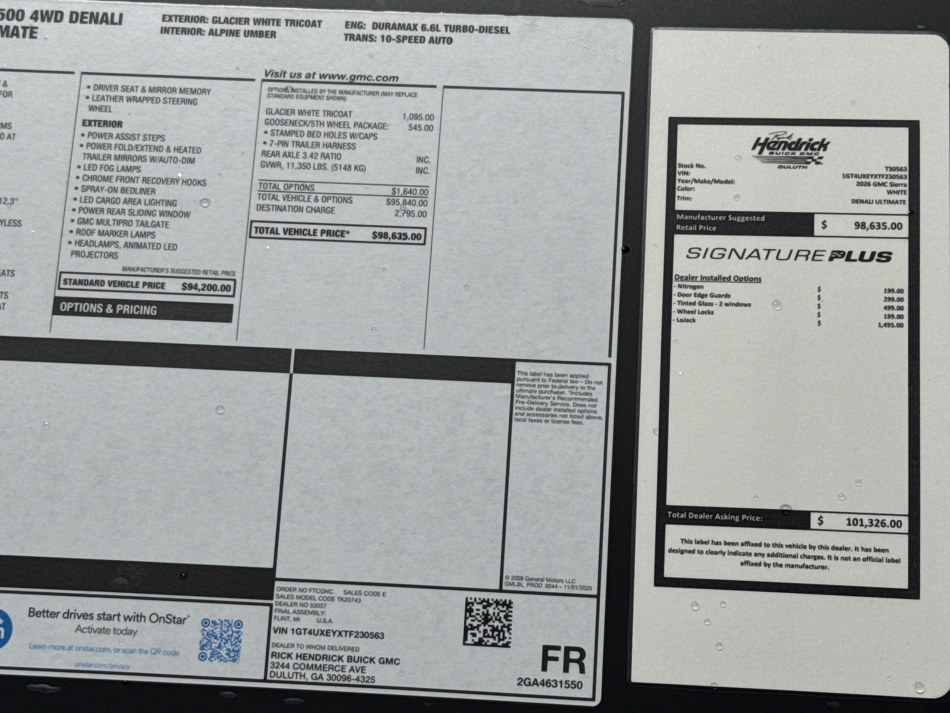 New 2026 GMC Sierra 2500 Denali Ultimate AWD/4WD image 40
