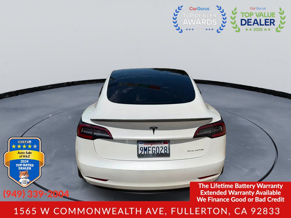 Used 2020 Tesla Model 3 Long Range AWD/4WD image 5