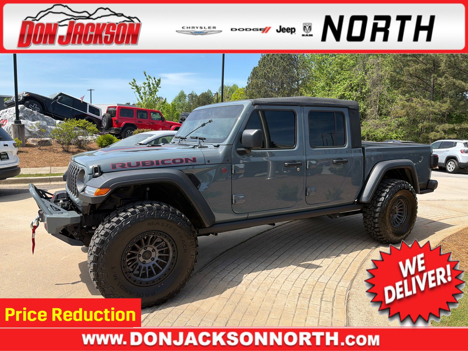 Used 2025 Jeep Gladiator Rubicon w/ Safety Group image 1