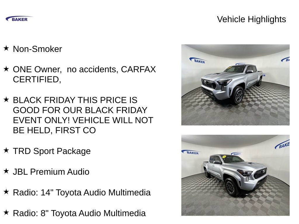 Used 2024 Toyota Tacoma TRD Sport image 4