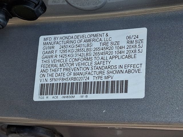 Certified 2024 Honda Passport EX-L image 28