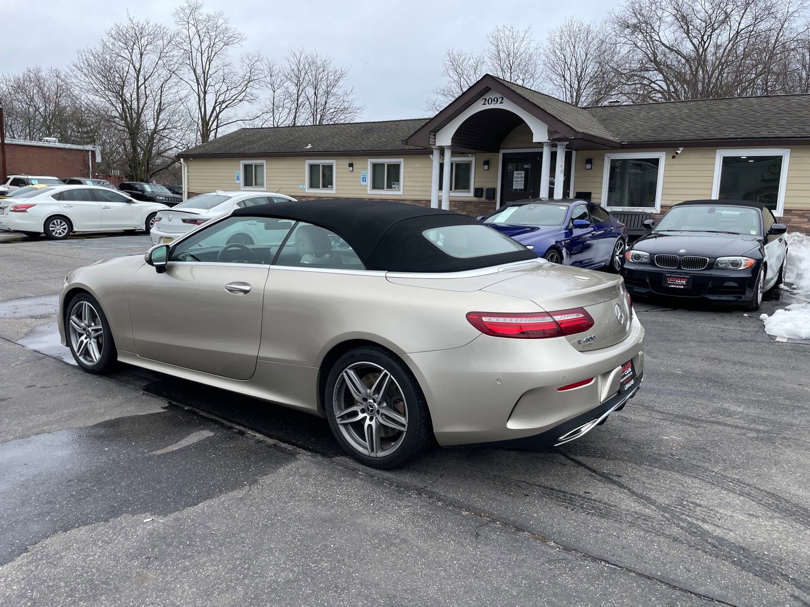 Used 2018 Mercedes-Benz E 400 4MATIC Cabriolet image 3