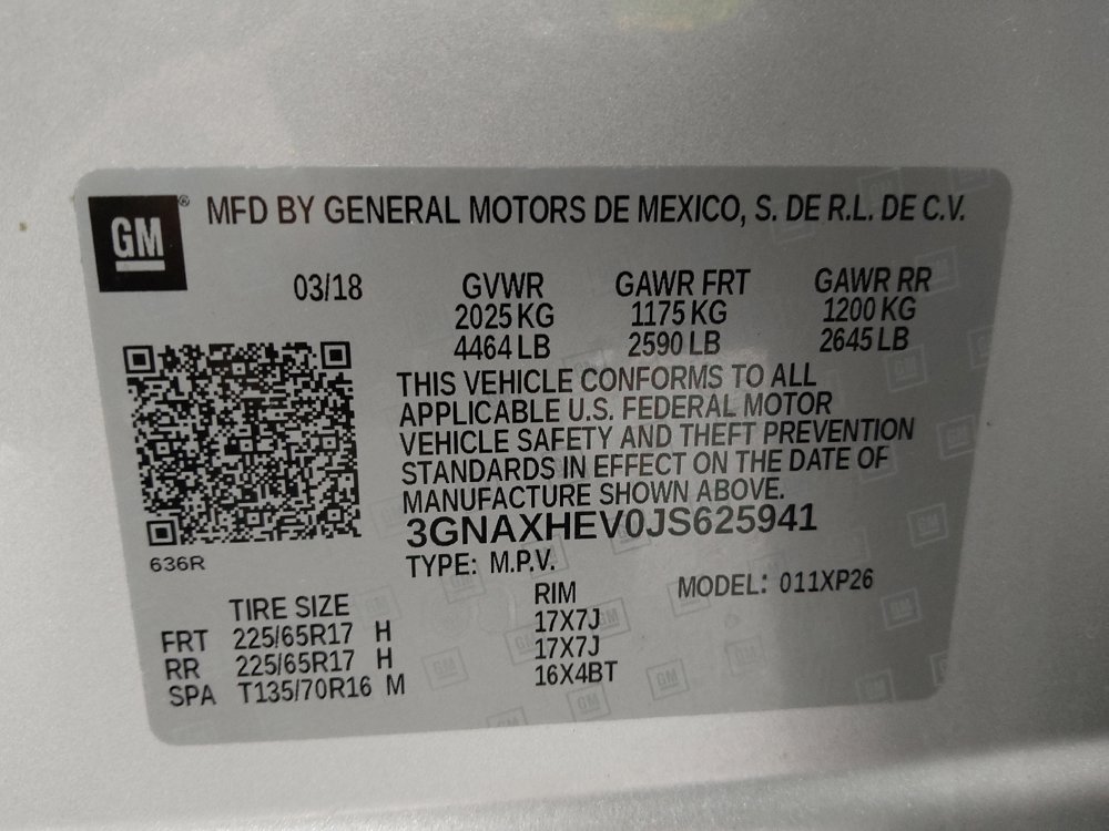 Used 2018 Chevrolet Equinox LS image 33