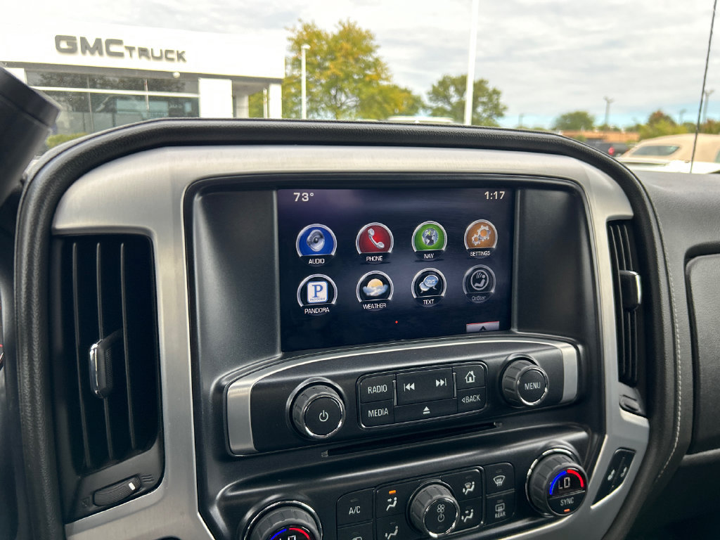 Certified 2015 GMC Sierra 1500 SLT w/ SLT Crew Cab Value Package AWD/4WD image 25