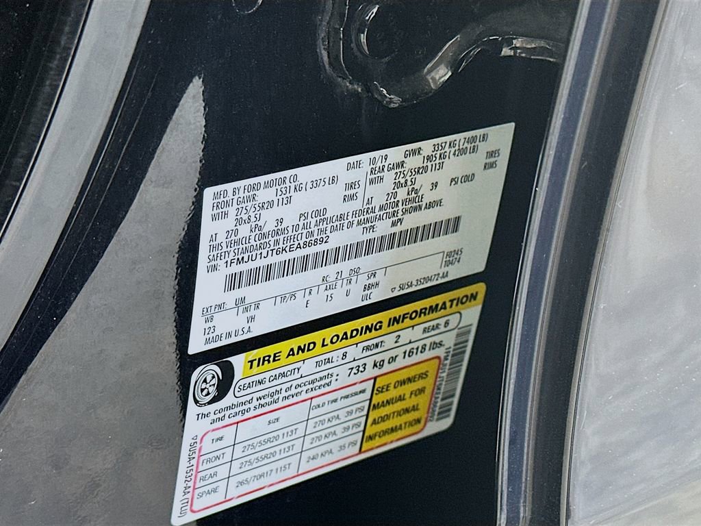 Used 2019 Ford Expedition XLT w/ Equipment Group 202A image 35