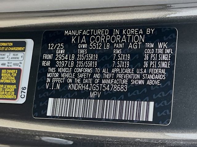 New 2026 Kia Sorento EX image 34