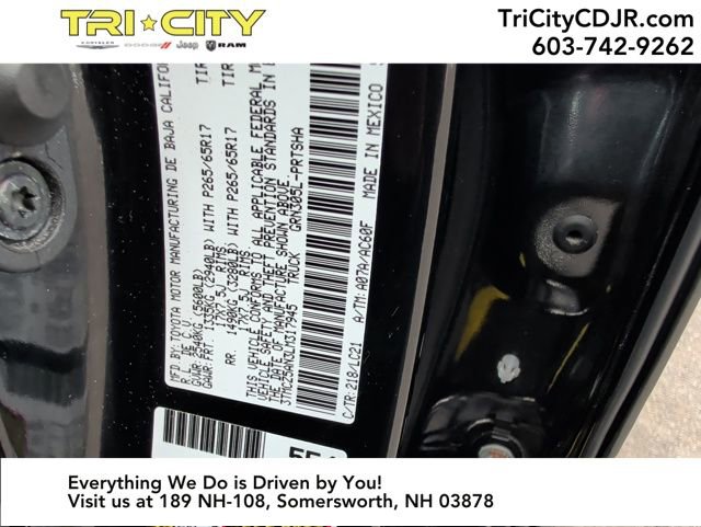 Used 2020 Toyota Tacoma TRD Sport w/ TRD Premium Sport Package image 37