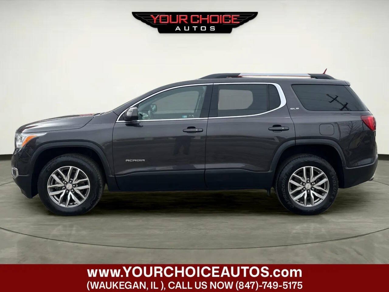 Used 2019 GMC Acadia SLE w/ Driver Alert Package I AWD/4WD image 2
