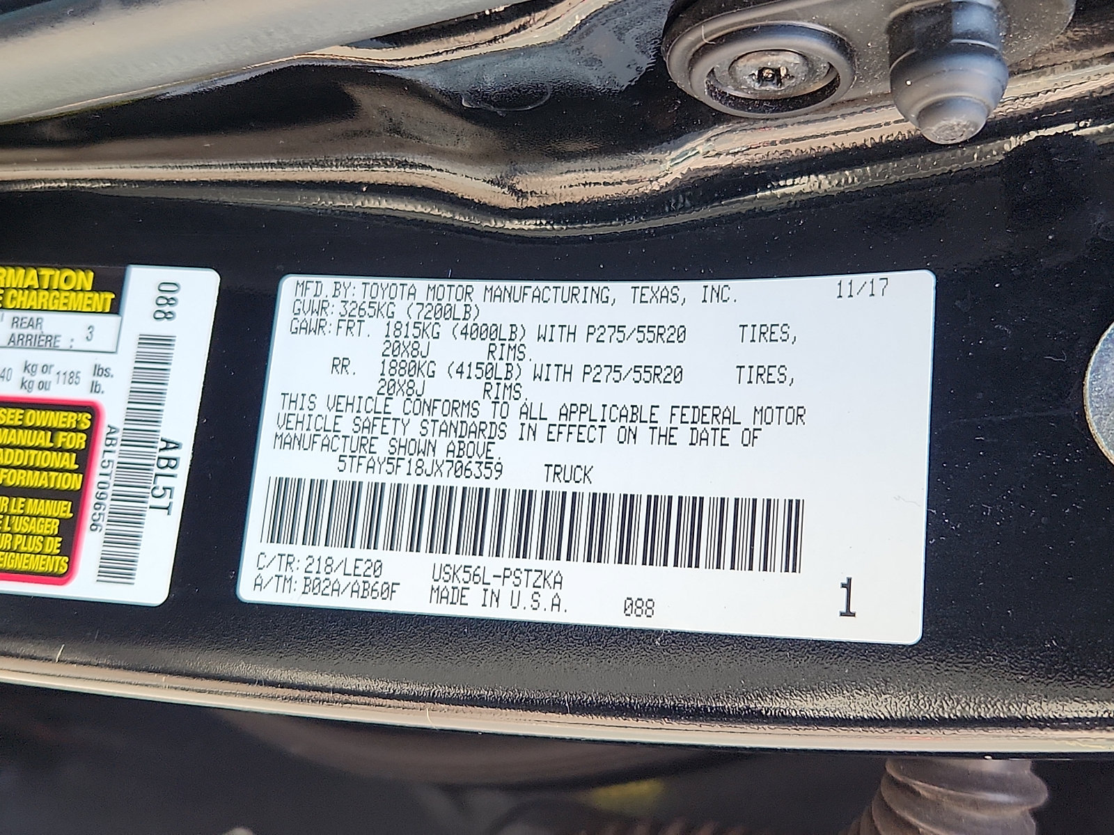 Used 2018 Toyota Tundra Platinum AWD/4WD image 32