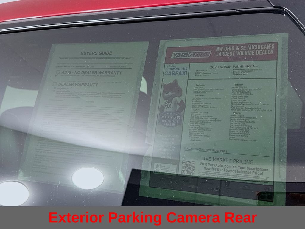 Certified 2023 Nissan Pathfinder SL w/ Black Appearance Package AWD/4WD image 14