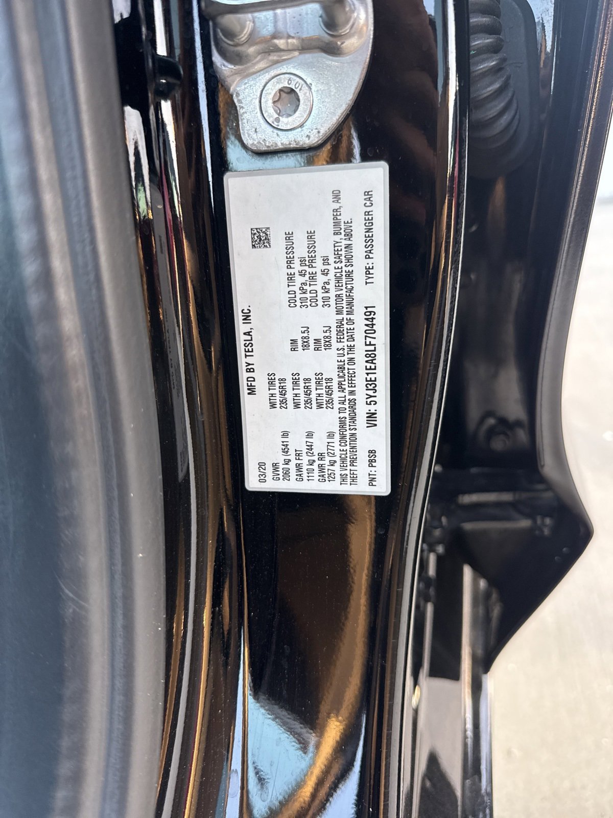 Used 2020 Tesla Model 3 Standard Range Plus image 10